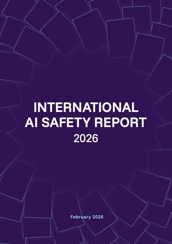 Cover of the International AI Safety Report 2026